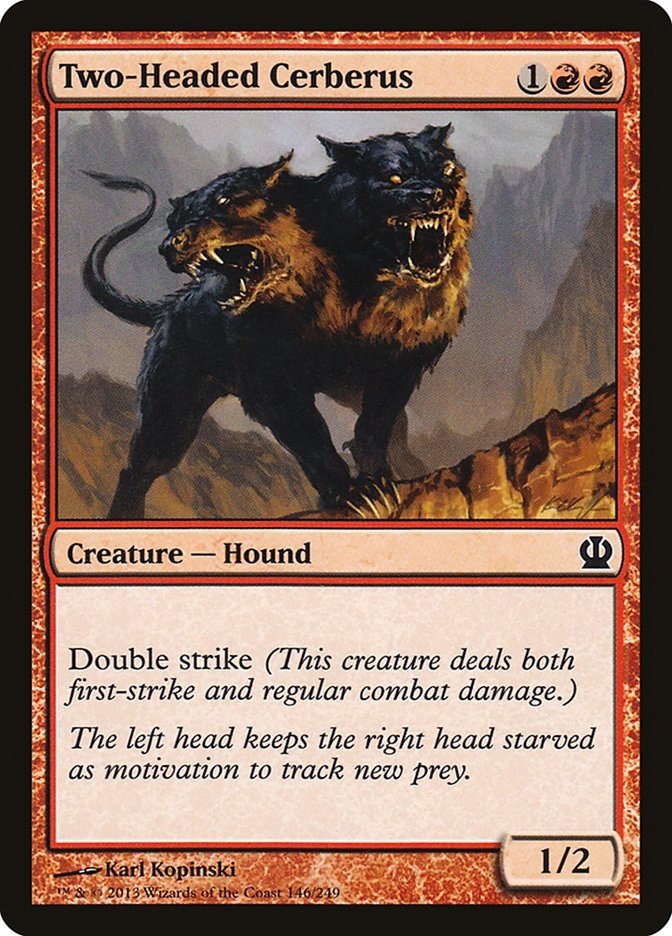 Two - Headed Cerberus [THS - 146] - Cartes Sportives Rive Sud