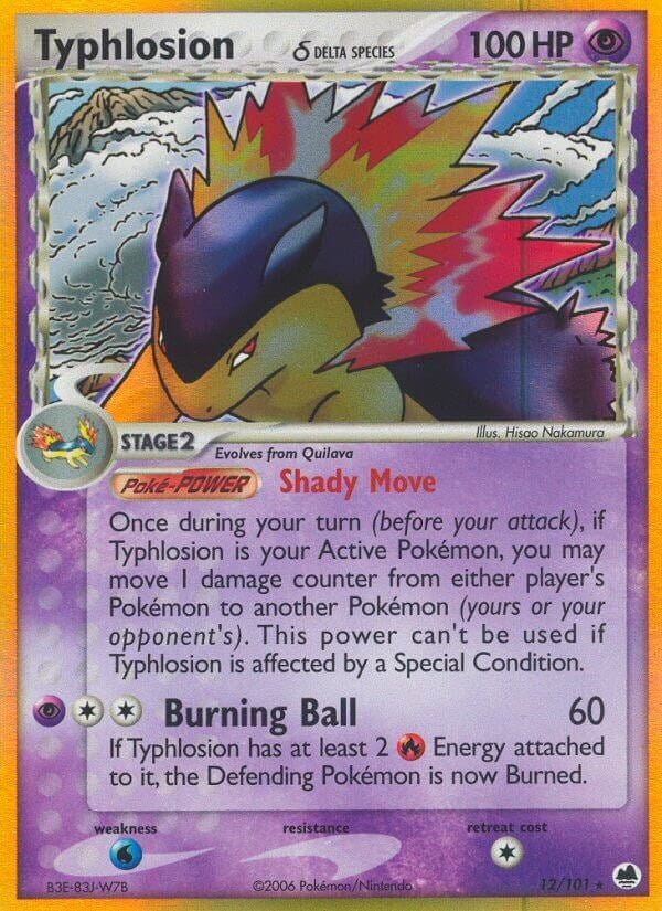 Typhlosion (Delta Species) [DF - 12/101] - Cartes Sportives Rive Sud