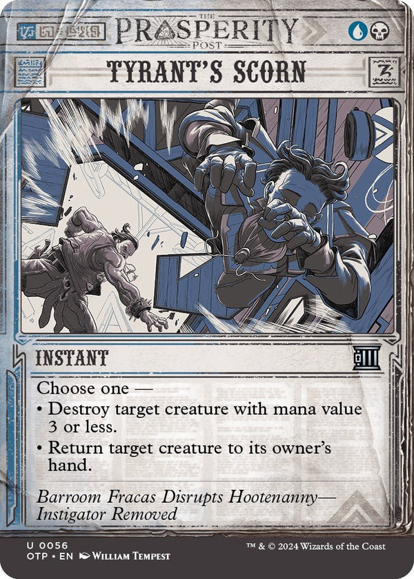 Tyrant's Scorn [OTP - 56] - Cartes Sportives Rive Sud