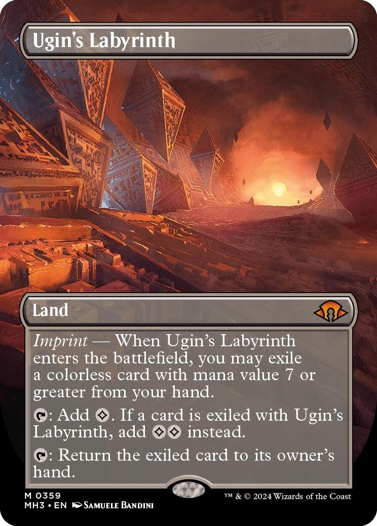 Ugin's Labyrinth (Borderless) [MH3 - 359] - Cartes Sportives Rive Sud