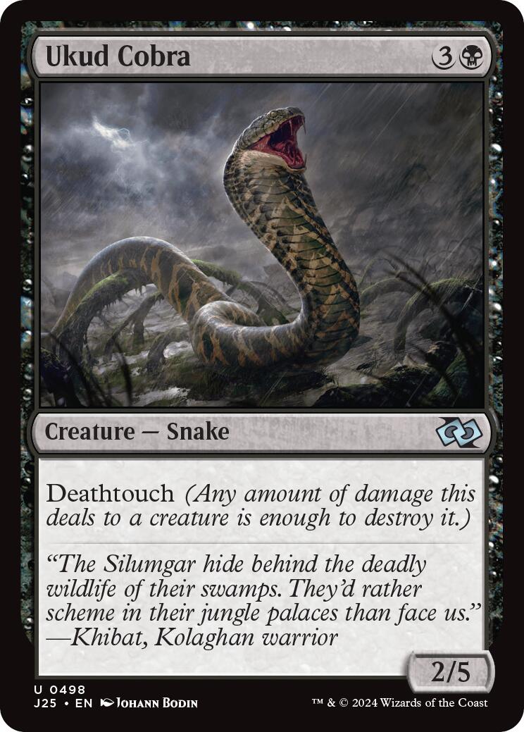 Ukud Cobra [J25 - 498] - Cartes Sportives Rive Sud