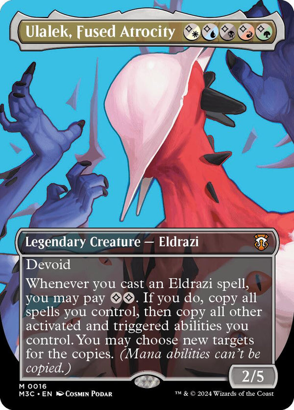 Ulalek, Fused Atrocity (Borderless) [M3C - 16] - Cartes Sportives Rive Sud