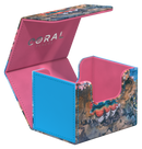 Ultimate Guard Case Sidewinder 100+ Xenoskin Floral Places Seablue Hush