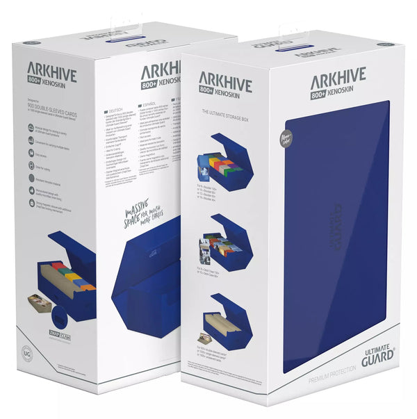 Ultimate Guard Deck Case Arkhive 800+ Monocolor Blue - Cartes Sportives Rive Sud