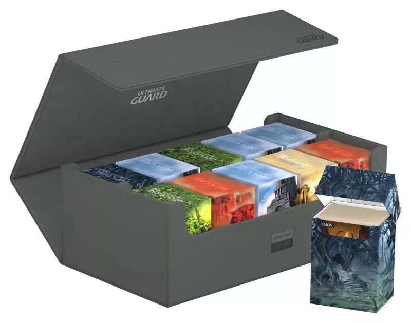 Ultimate Guard Deck Case Arkhive 800+ Monocolor Grey - Cartes Sportives Rive Sud