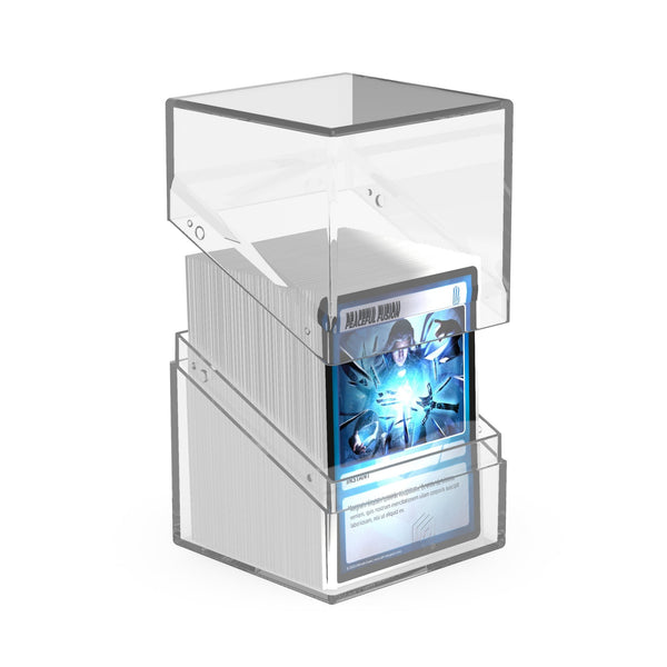 Ultimate Guard Deck Case Boulder 100+ Clear Transparent - Cartes Sportives Rive Sud