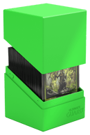 Ultimate Guard Deck Case Boulder 100+ Neon Green (Pre - Order) - Cartes Sportives Rive Sud