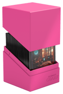 Ultimate Guard Deck Case Boulder 100+ Neon Pink (Pre - Order) - Cartes Sportives Rive Sud