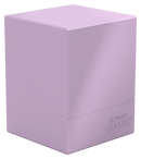 Ultimate Guard Deck Case Boulder 100+ Pastel Solid Lavender Purple (Pre - Order) - Cartes Sportives Rive Sud