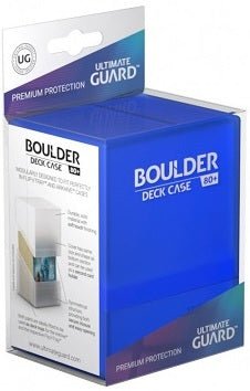 Ultimate Guard Deck Case Boulder 100+ Sapphire - Cartes Sportives Rive Sud