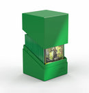 Ultimate Guard Deck Case Boulder 100+ Solid Green - Cartes Sportives Rive Sud