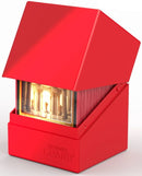 Ultimate Guard Deck Case Boulder 100+ Solid Red - Cartes Sportives Rive Sud
