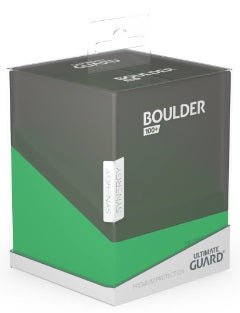 Ultimate Guard Deck Case Boulder 100+ Synergy Black/Green - Cartes Sportives Rive Sud