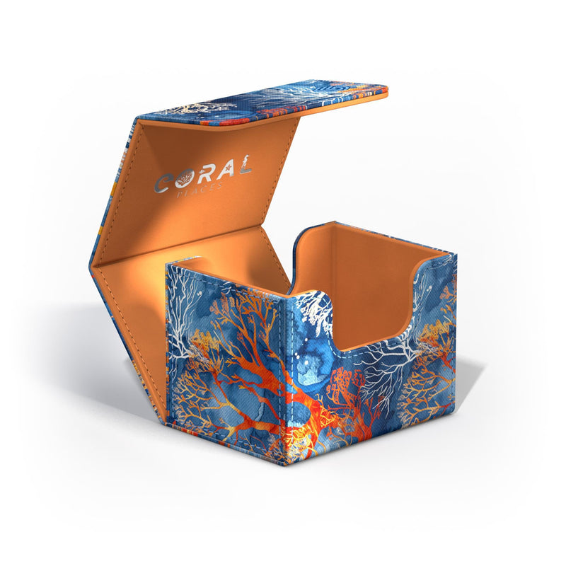 Ultimate Guard Deck Case Sidewinder 100+ Xenoskin Coral Places Fiery Reef - Cartes Sportives Rive Sud