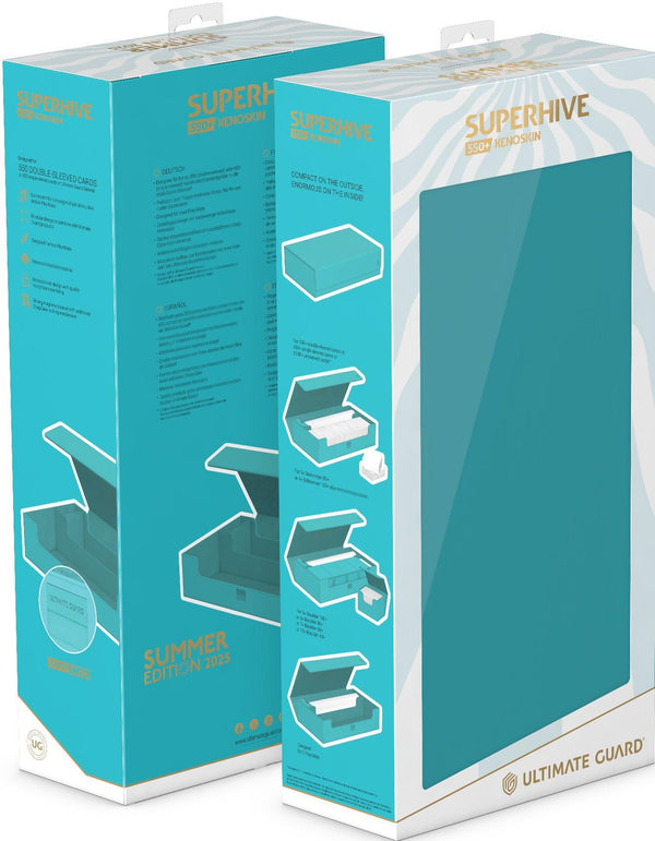 Ultimate Guard Deck Case Superhive 550+ Summer Edition Lagoon - Cartes Sportives Rive Sud