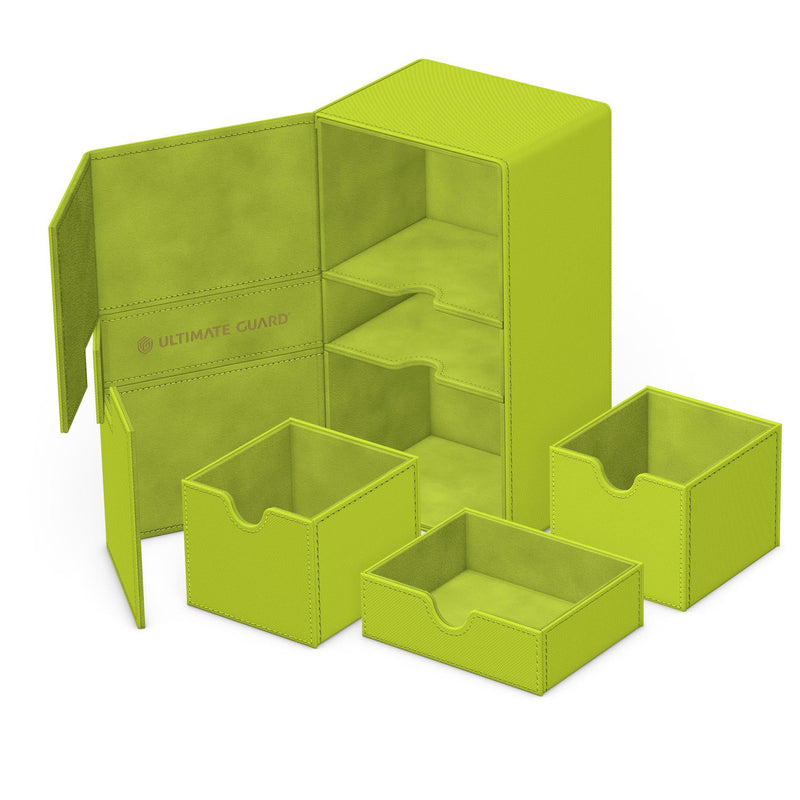 Ultimate Guard Flip N Tray Deck Case 200+ Summer Edition Lime - Cartes Sportives Rive Sud