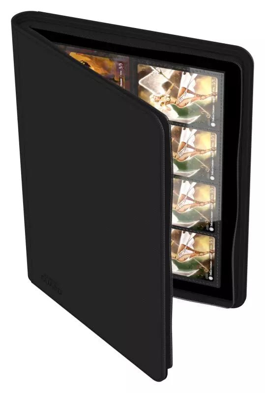 Ultimate Guard Quadrow Zipfolio Xenoskin 16pkt Black - Cartes Sportives Rive Sud