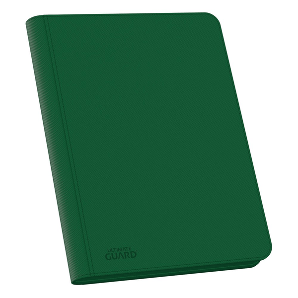 Ultimate Guard Quadrow Zipfolio Xenoskin 16pkt Green - Cartes Sportives Rive Sud