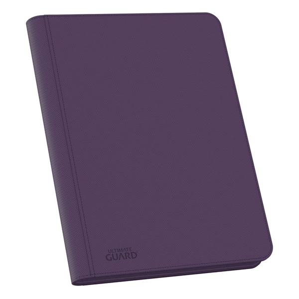 Ultimate Guard Quadrow Zipfolio Xenoskin 16pkt Purple - Cartes Sportives Rive Sud