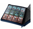 Ultimate Guard Quadrow Zipfolio Xenoskin 24pkt Dark Blue - Cartes Sportives Rive Sud