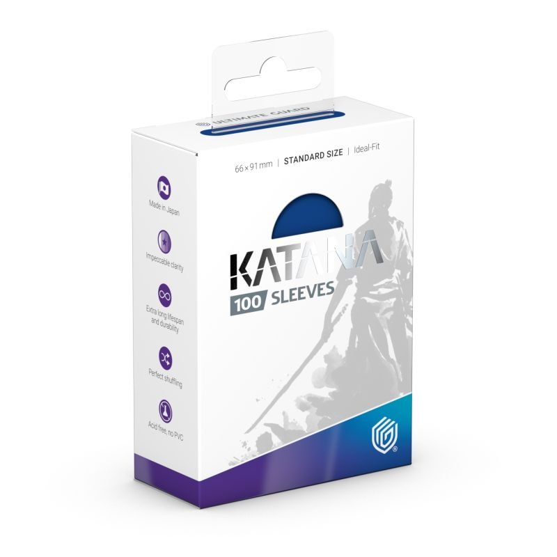 Ultimate Guard Sleeves Katana Blue Bird 100CT - Cartes Sportives Rive Sud