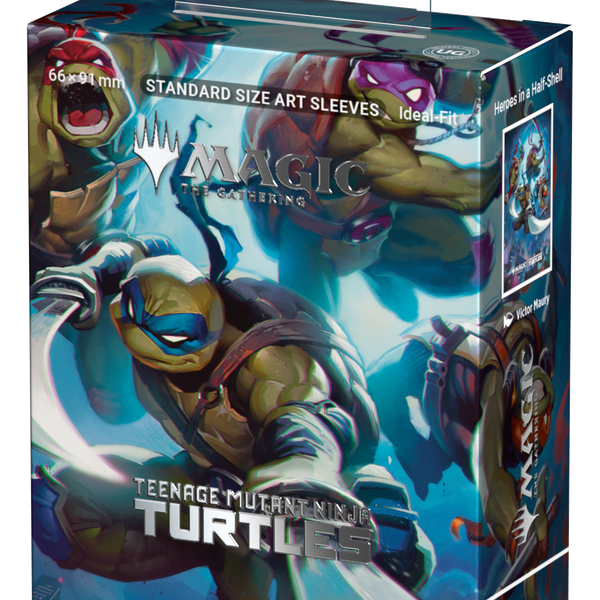 Ultimate Guard Sleeves MTG Teenage Mutant Ninja Turtles Heroes in a Half  Shell