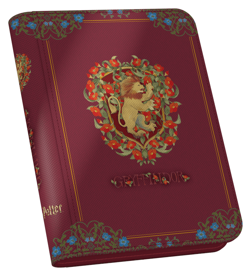 Ultimate Guard Zipfolio 160+ Xenoskin Harry Potter 4 Houses Gryffindor (Pre - Order) - Cartes Sportives Rive Sud