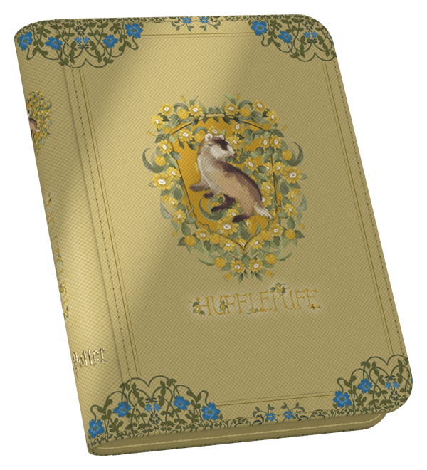 Ultimate Guard Zipfolio 160+ Xenoskin Harry Potter 4 Houses Hufflepuff (Pre - Order) - Cartes Sportives Rive Sud