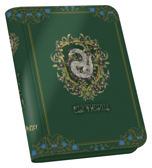 Ultimate Guard Zipfolio 160+ Xenoskin Harry Potter 4 Houses Slytherin (Pre - Order) - Cartes Sportives Rive Sud