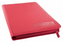 Ultimate Guard Zipfolio Xenoskin 18pkt Red - Cartes Sportives Rive Sud