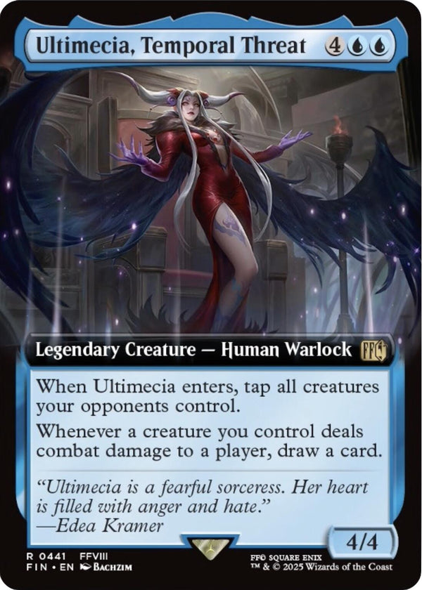 Ultimecia, Temporal Threat (Extended Art) [FIN - 441] - Cartes Sportives Rive Sud