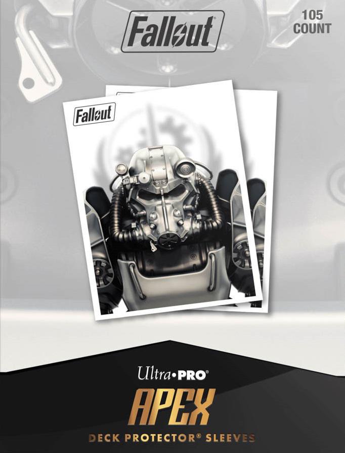 Ultra Pro Apex Sleeves MTG Fallout Brotherhood Of Steel Bethesda 105ct - Cartes Sportives Rive Sud