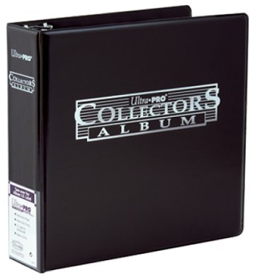 Ultra Pro Binder 3 Inch Collector's Black - Cartes Sportives Rive Sud