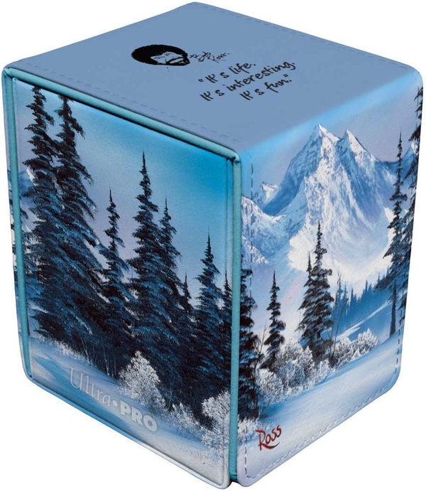 Ultra Pro D - Box Alcove Flip Bob Ross Winter Paradise (Pre - Order) - Cartes Sportives Rive Sud