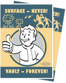 Ultra Pro D - Pro Apex Fallout Vault Boy Surface Never! Vault Forever! (Pre - Order) - Cartes Sportives Rive Sud