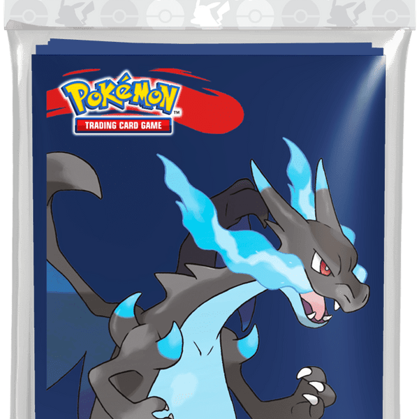 mega charizard card sleeves Pokemon Game Purple Deck Protectors free polypropylene material. Ultra Pro D-Pro Pokemon Mega
