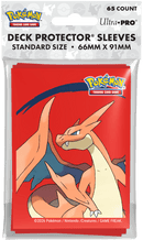 Ultra Pro D - Pro Pokemon Mega Charizard Y Sleeves 65CT (Pre - Order) - Cartes Sportives Rive Sud