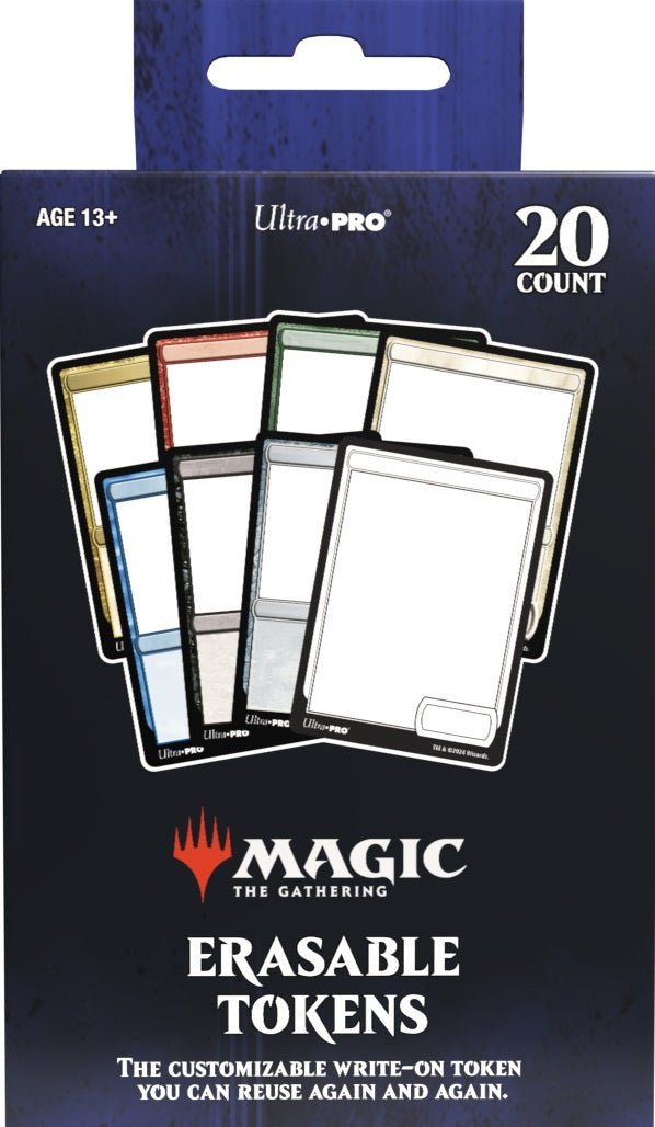 Ultra Pro Magic The Gathering Erasable Tokens - Cartes Sportives Rive Sud