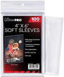 Ultra Pro Soft Sleeves 4 X 6 100ct - Cartes Sportives Rive Sud