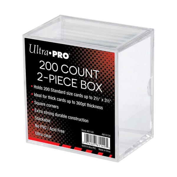 Ultra Pro Storage Box 200CT - Cartes Sportives Rive Sud