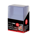 Ultra - Pro Super Thick Toploader 200pt 10CT - Cartes Sportives Rive Sud