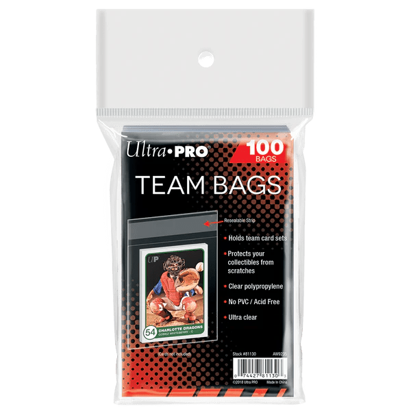 Ultra - Pro Team Bags 100ct - Cartes Sportives Rive Sud