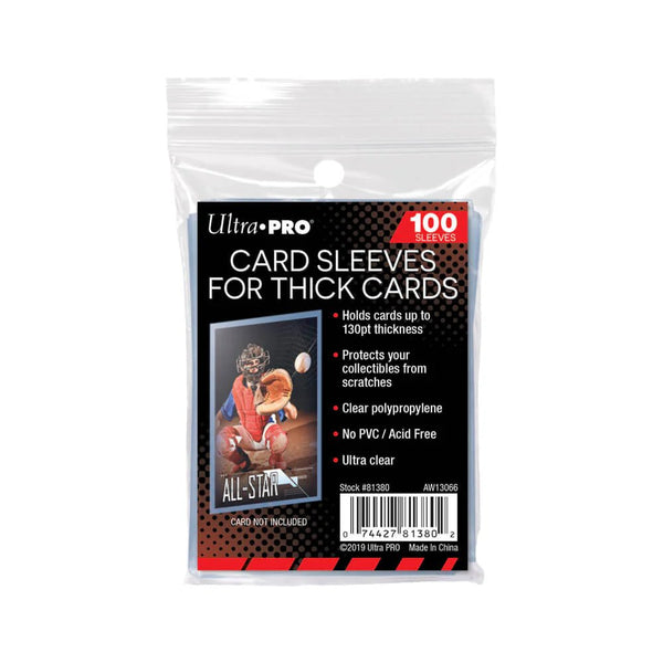 Ultra Pro Thick Card Sleeves 100pk - Cartes Sportives Rive Sud