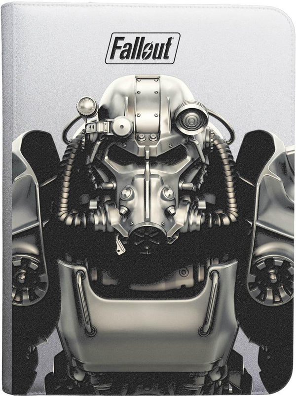 Ultra Pro Zip Binder Pro Fallout Brotherhood of Steel Bethesda 9PKT - Cartes Sportives Rive Sud