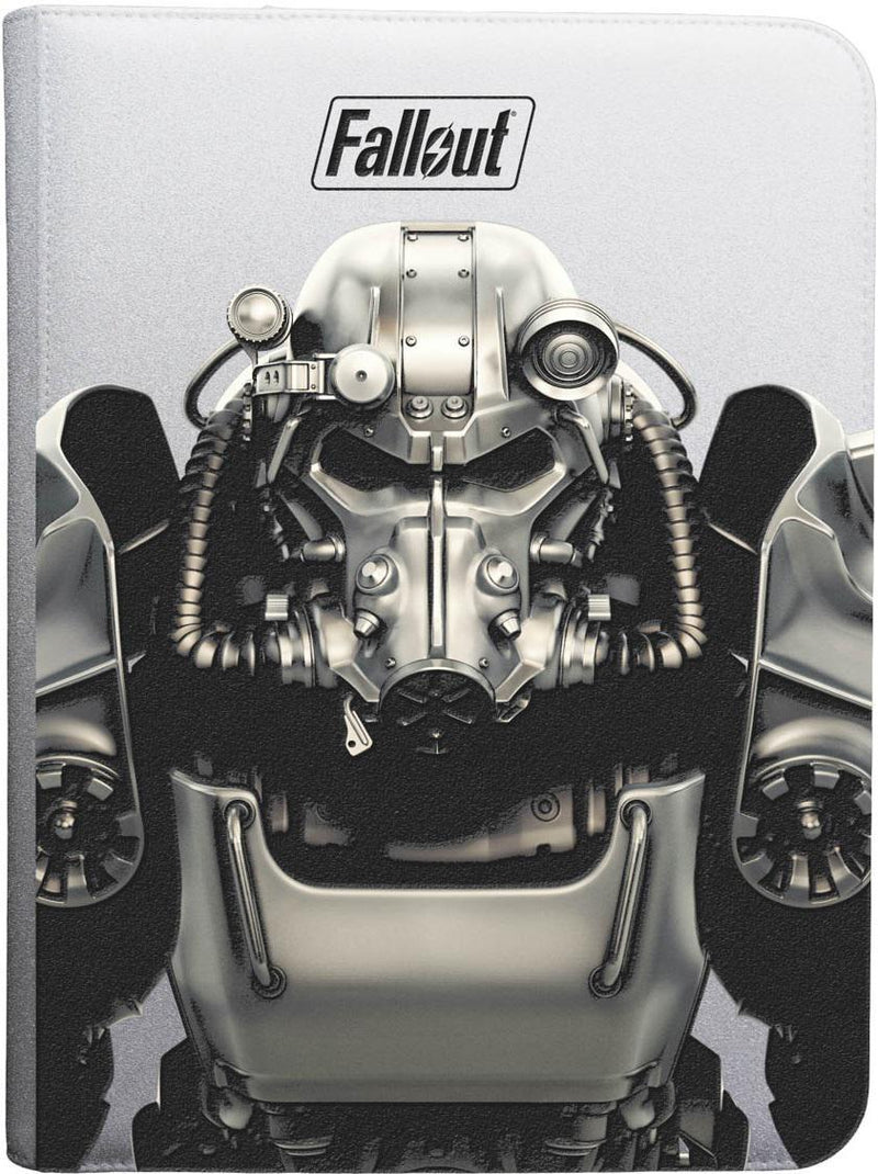 Ultra Pro Zip Binder Pro Fallout Brotherhood of Steel Bethesda 9PKT - Cartes Sportives Rive Sud