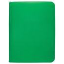 Ultra Pro Zip Binder Pro Vivid 9 Pkt Green - Cartes Sportives Rive Sud