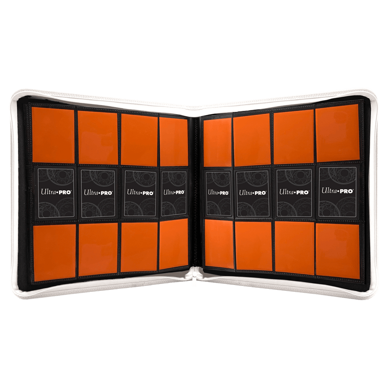 Ultra Pro Zip Binder Pro12Pkt White - Cartes Sportives Rive Sud