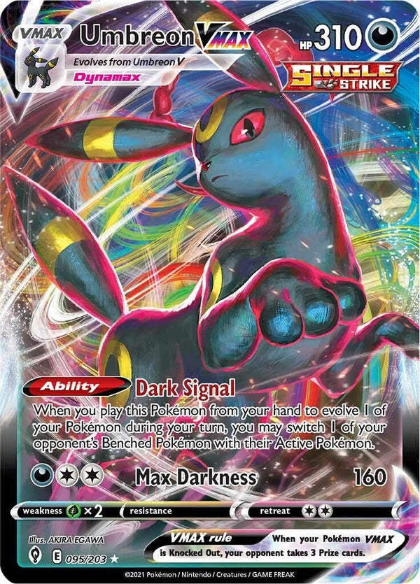 Umbreon VMAX [SWSH07 - 095/203] - Cartes Sportives Rive Sud