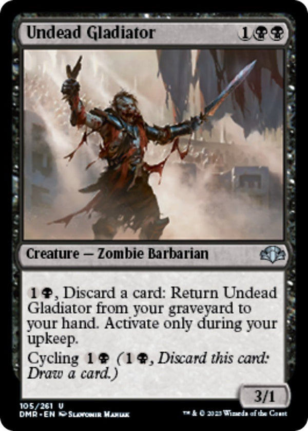 Undead Gladiator [DMR - 105] - Cartes Sportives Rive Sud