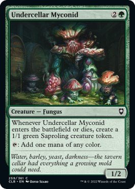 Undercellar Myconid [CLB - 259] - Cartes Sportives Rive Sud